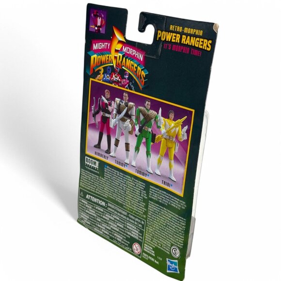 Mighty Morphin Power Rangers Retro Morphin Pink Ranger Kimberly Action Figure - Picture 5 of 6